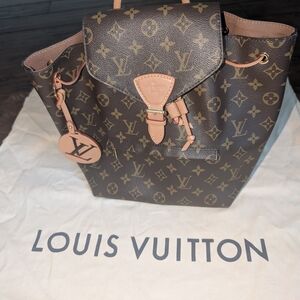 Louis Vuitton Monogram Brown Backpack